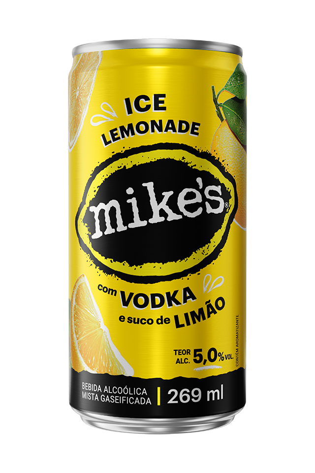 Lata de Mike`s de limão
